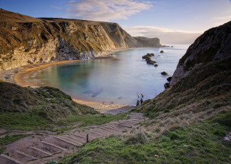 Картинка природа побережье бухта океан