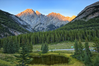 Картинка природа реки озера горы лес река