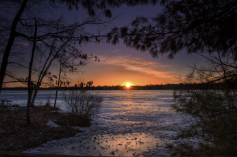 Картинка природа восходы закаты сумерки