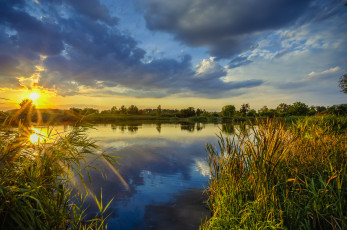 Картинка природа восходы закаты рассвет