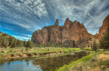 Картинка природа реки озера река лес горы