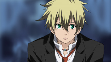 Картинка аниме arcana+famiglia взгляд блондин парень арт