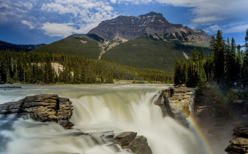 Картинка природа водопады водопад обрыв