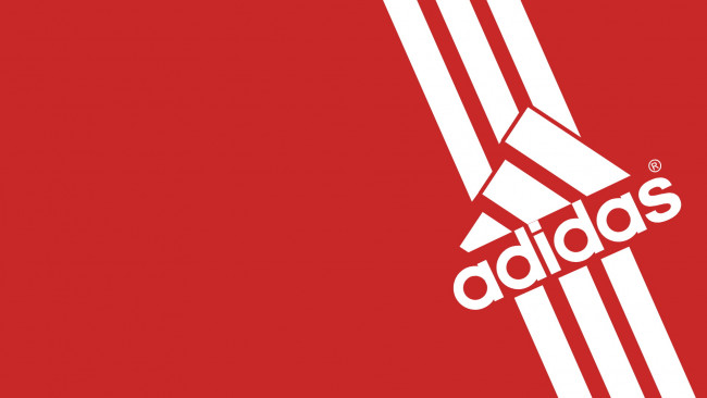 Обои картинки фото бренды, adidas, красный
