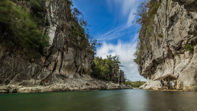 Обои картинки фото природа, реки, озера, река, лес, горы