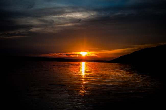 Обои картинки фото природа, восходы, закаты, закат