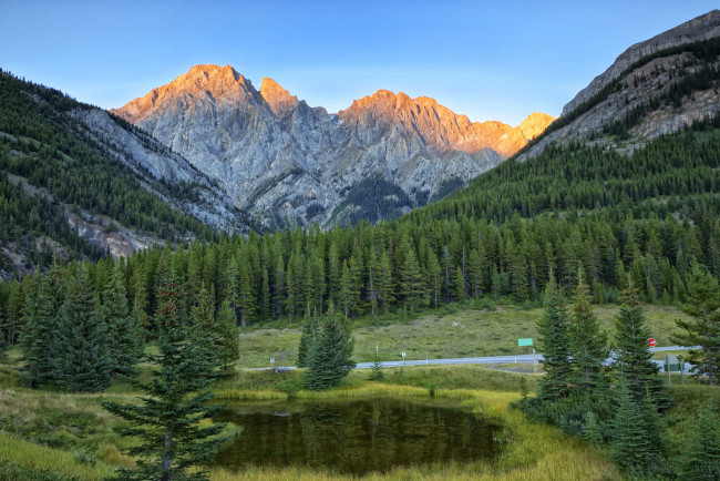 Обои картинки фото природа, реки, озера, горы, лес, река