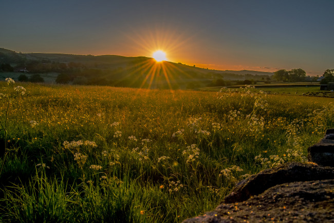 Обои картинки фото природа, восходы, закаты, рассвет