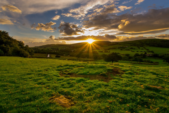 Обои картинки фото природа, восходы, закаты, рассвет