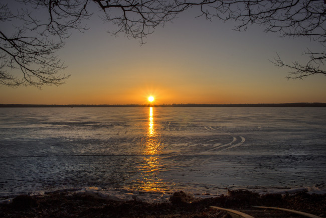 Обои картинки фото природа, восходы, закаты, сумерки