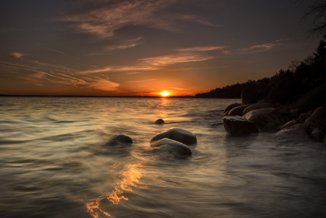 Обои картинки фото природа, восходы, закаты, сумерки