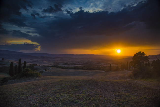 Обои картинки фото природа, восходы, закаты, сумерки