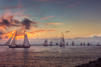 Картинка корабли парусники мачты паруса