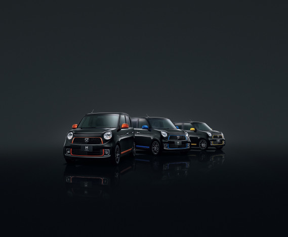 Обои картинки фото автомобили, honda, 2016г, n, one, ss, brown, style, package