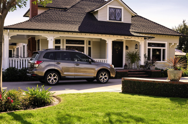 Обои картинки фото автомобили, subaru, forester, 2017, г