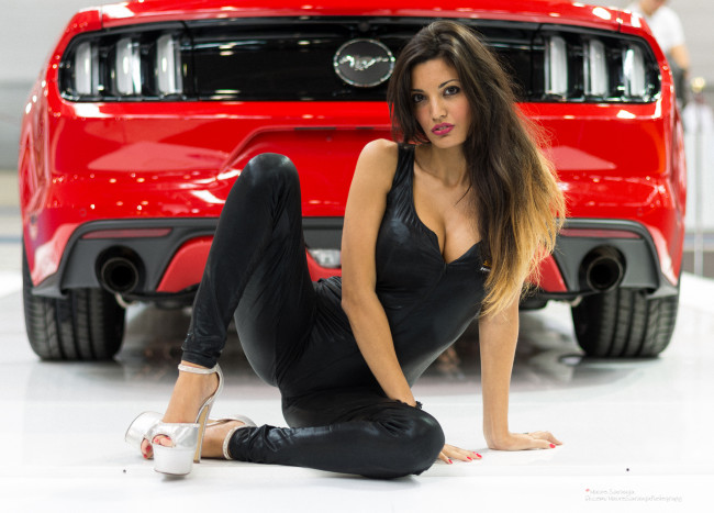 Обои картинки фото автомобили, -авто с девушками, девица, авто