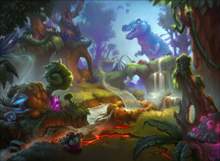 Картинка hearthstone journey+to+un`goro видео+игры +journey+to+un`goro ролевая journey to un'goro онлайн