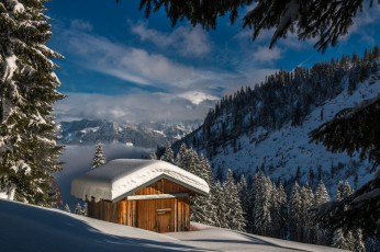 Картинка природа горы простор