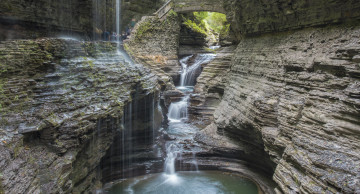 Картинка природа водопады простор