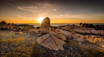 Картинка природа восходы закаты простор