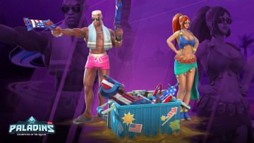 Картинка видео+игры paladins