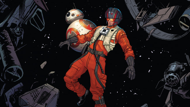 Обои картинки фото рисованное, комиксы, star, wars