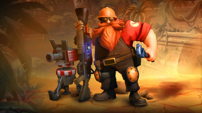 Обои картинки фото видео игры, paladins