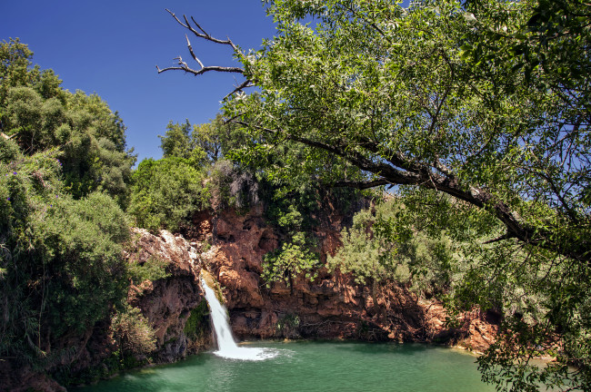 Обои картинки фото природа, водопады, простор