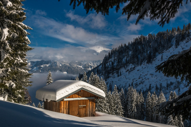 Обои картинки фото природа, горы, простор