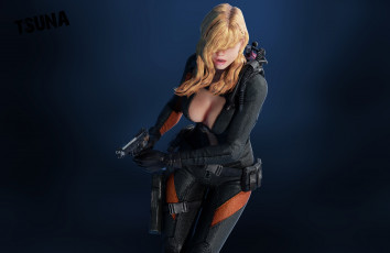 Картинка 3д+графика фантазия+ fantasy фон взгляд девушка