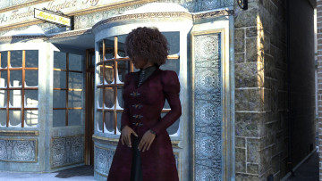 Картинка 3д+графика люди+ people фон взгляд девушка