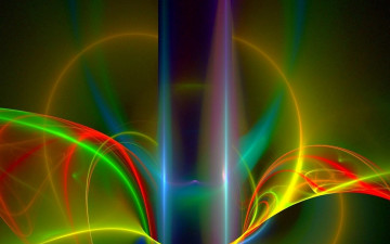 Картинка 3д+графика абстракция+ abstract цвета переливы