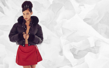 Картинка bella+hadid девушки bella hadid девушка модель красавица стройная сексуальная поза макияж причёска фигура наряд стильная мода