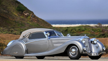 Картинка автомобили классика horch 853 voll and ruhrbeck sport cabriolet кабриолет 1937 oдин экземпляр