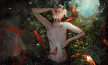 Картинка панда фэнтези демоны демон