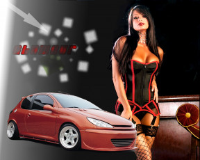 Картинка автомобили авто девушками