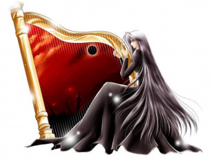 Картинка аниме headphones instrumental