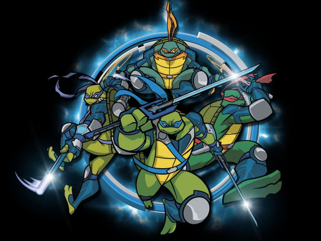 Обои картинки фото мультфильмы, tmnt