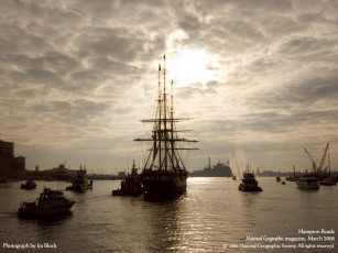 обоя корабли, разные, вместе