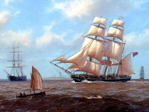 Картинка корабли рисованные