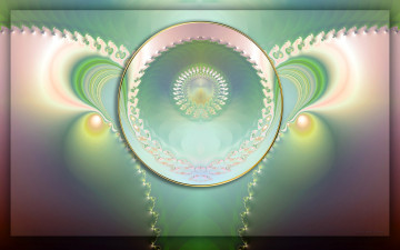 Картинка 3д графика fractal фракталы