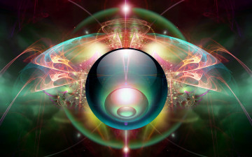 Картинка 3д графика fractal фракталы