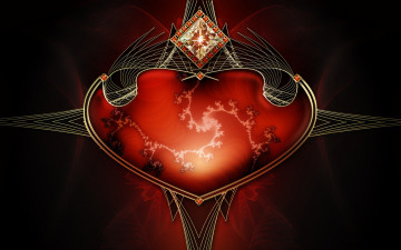 Картинка 3д графика fractal фракталы