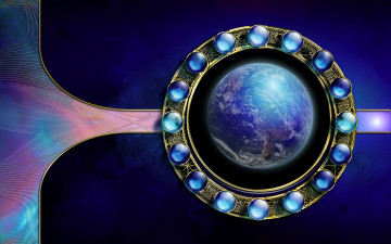 Картинка 3д графика fractal фракталы