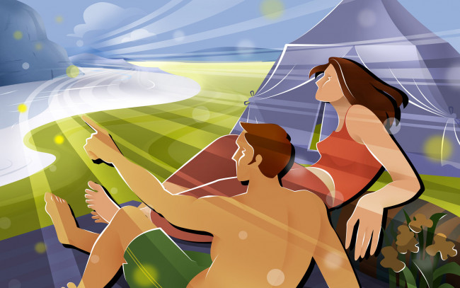 Обои картинки фото векторная, графика