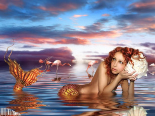Картинка фэнтези русалки