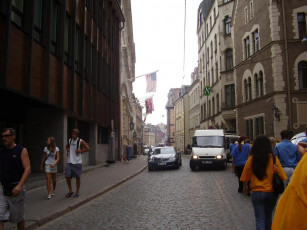 Картинка рига старый город города латвия