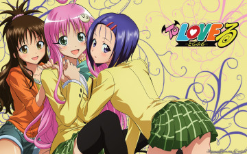 Картинка аниме to love ru