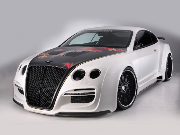 Обои картинки фото 2008, asi, bentley, continental, tetsu, gtr, автомобили