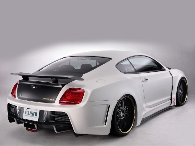 Обои картинки фото 2008, asi, bentley, continental, tetsu, gtr, автомобили